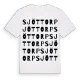Sjöttorp ordlek t-shirt