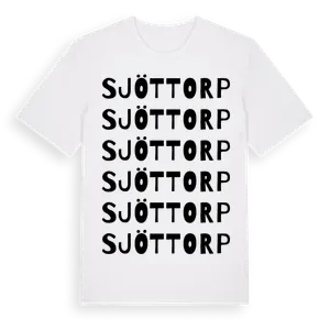 Sjöttorp ordlek t-shirt – ekologisk bomull t-shirt från Pinshirt