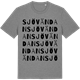 Mid Heather Gray t-shirt med Sjövändan ordlek t-shirt