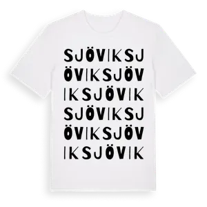 Sjövik ordlek t-shirt – ekologisk bomull t-shirt från Pinshirt
