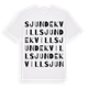 Sjundekvill ordlek t-shirt