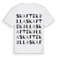 Skaftekulla ordlek t-shirt