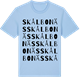 Blue Soul t-shirt med Skålbonäs ordlek t-shirt