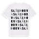 Skälhorva ordlek t-shirt