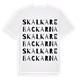 Skalkarebackarna ordlek t-shirt