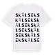Skälsek ordlek t-shirt
