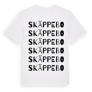 Skäppebo ordlek t-shirt – ekologisk bomull t-shirt från Pinshirt