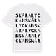 Skåralyckan ordlek t-shirt