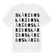 Skårebo ordlek t-shirt