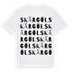 Skärgöl ordlek t-shirt