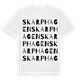 Skarphagen ordlek t-shirt