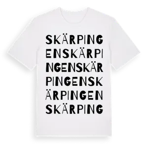 Skärpingen ordlek t-shirt – ekologisk bomull t-shirt från Pinshirt
