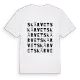 Skärvet ordlek t-shirt
