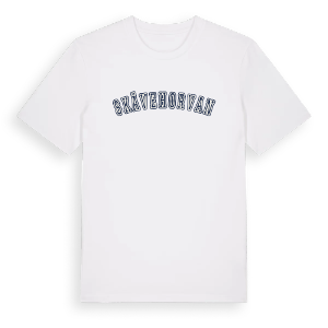 Skävehorvan college t-shirt – ekologisk bomull t-shirt från Pinshirt