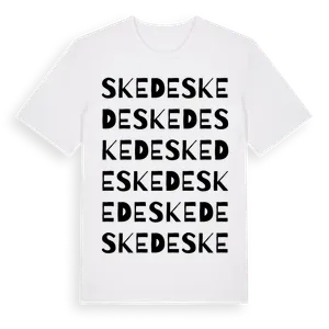 Skede ordlek t-shirt – ekologisk bomull t-shirt från Pinshirt
