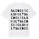 Skedebäckshult ordlek t-shirt