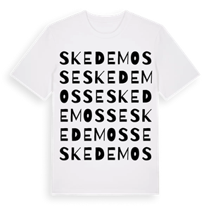 Skedemosse ordlek t-shirt – ekologisk bomull t-shirt från Pinshirt