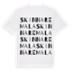 Skinnaremala ordlek t-shirt