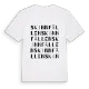 Skinnfällen ordlek t-shirt