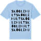 Blue Soul t-shirt med Sköglehult ordlek t-shirt