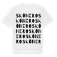 Skönero ordlek t-shirt