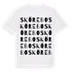 Skörebo ordlek t-shirt