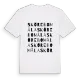 Skörebomåla ordlek t-shirt