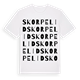 Skorpelid ordlek t-shirt