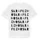 Skraplemo ordlek t-shirt