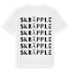Skräpple ordlek t-shirt