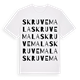 Skruvemala ordlek t-shirt