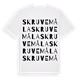 Skruvemåla ordlek t-shirt