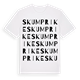 Skumprike ordlek t-shirt