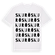 Skurö ordlek t-shirt