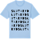 Blue Soul t-shirt med Skutaryd ordlek t-shirt
