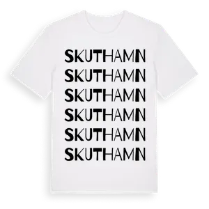 Skuthamn ordlek t-shirt – ekologisk bomull t-shirt från Pinshirt