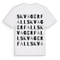 Skvagerfall ordlek t-shirt