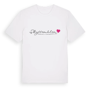 Skyttemålen hjärta t-shirt – ekologisk bomull t-shirt från Pinshirt