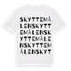 Skyttemålen ordlek t-shirt
