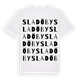 Sladö By ordlek t-shirt