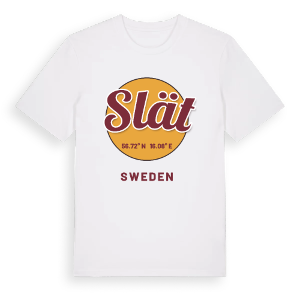 Slät cirkel t-shirt – ekologisk bomull t-shirt från Pinshirt