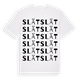Slät ordlek t-shirt