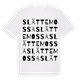 Slättemossa ordlek t-shirt