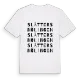 Slåttersnölingen ordlek t-shirt