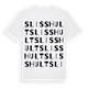Slisshult ordlek t-shirt