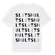 Slitshult ordlek t-shirt