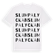 Slumpalyckan ordlek t-shirt