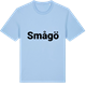 Blue Soul t-shirt med Smågö fetstil t-shirt