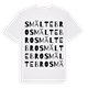 Smältebro ordlek t-shirt