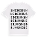 Smederum ordlek t-shirt